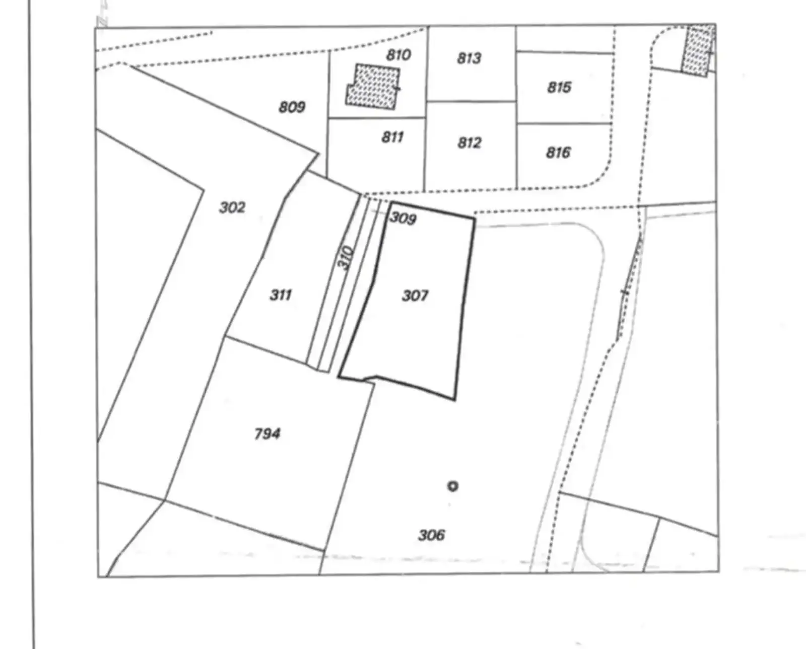 Residential Field 1366 m² in Ergates