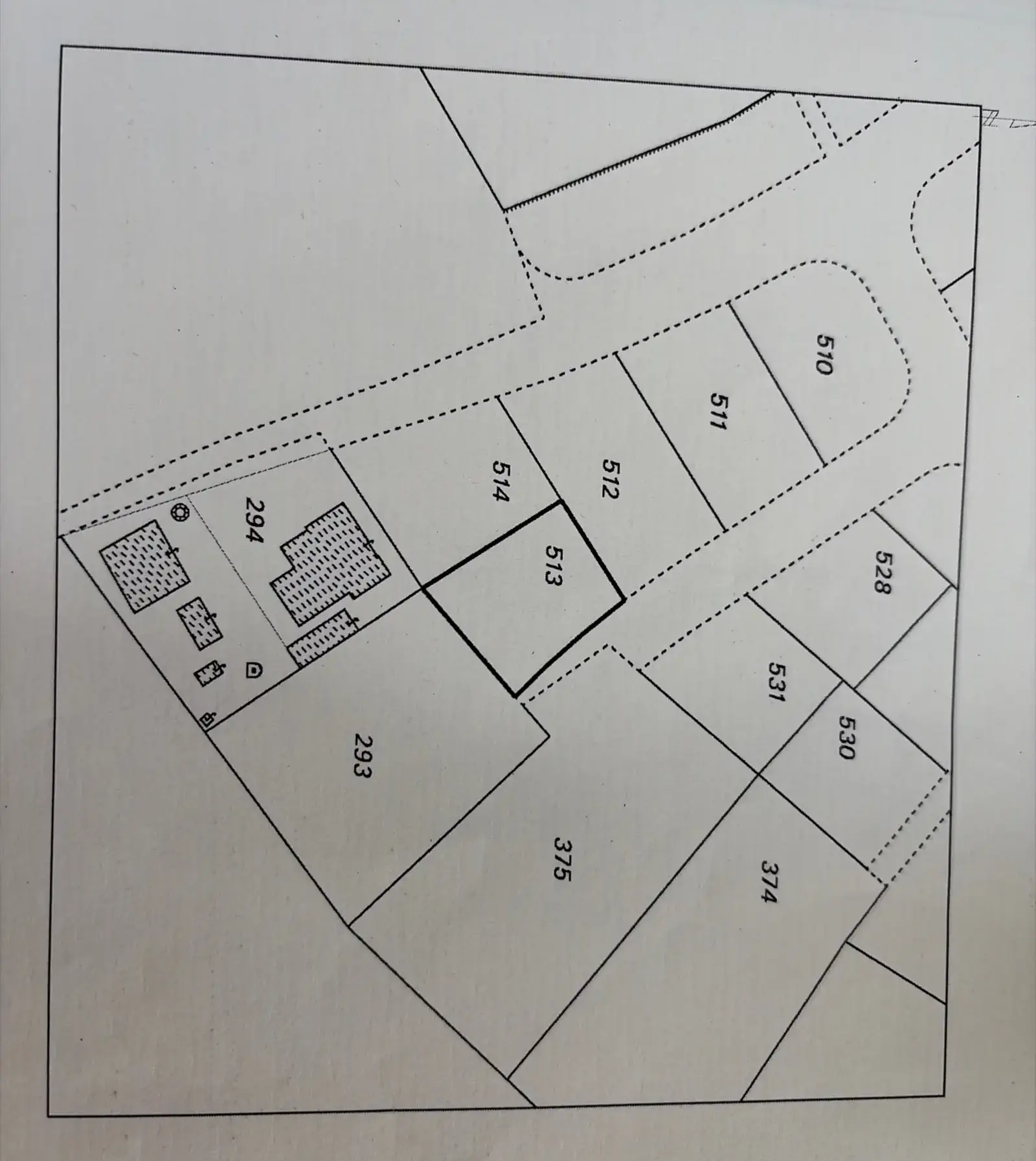 Residential Plot 530 m² in Anageia