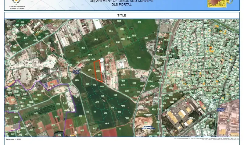 Commercial Plot 6875 m² in Ypsonas