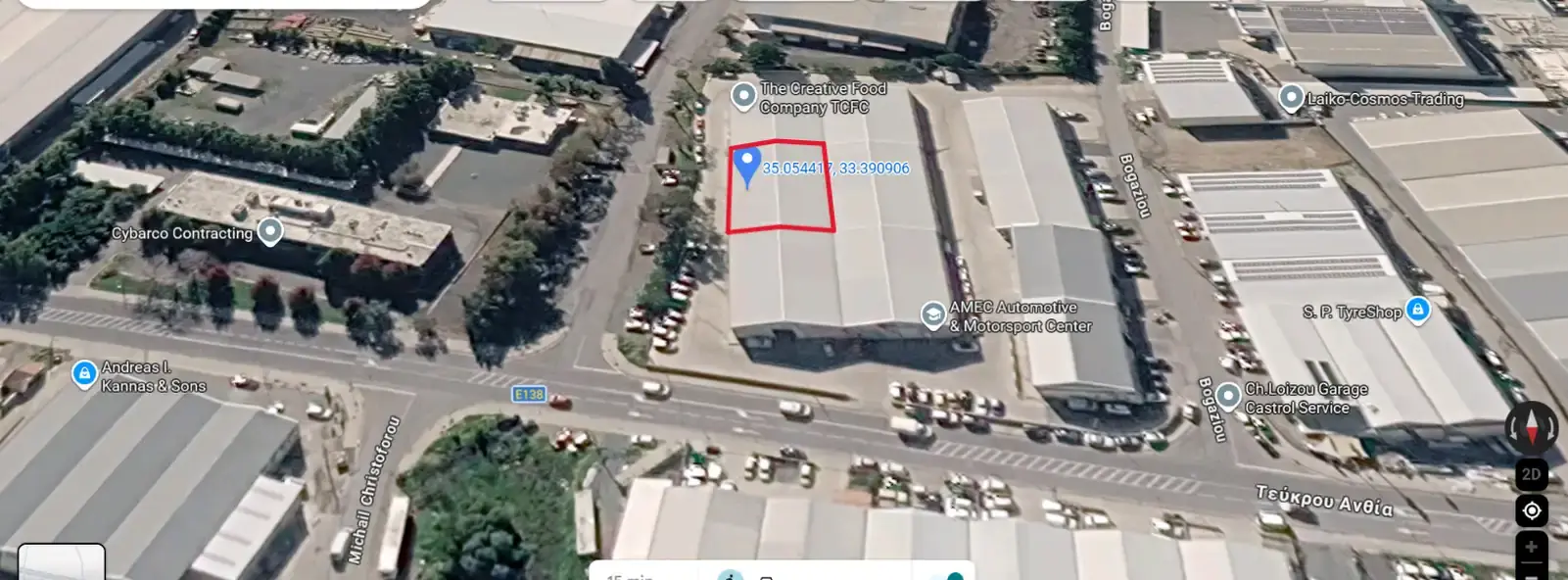 Αποθήκη 640 τ.μ. στη βιομηχανική περιοχή ιδαλίου in Dali - Panag Evangelistria