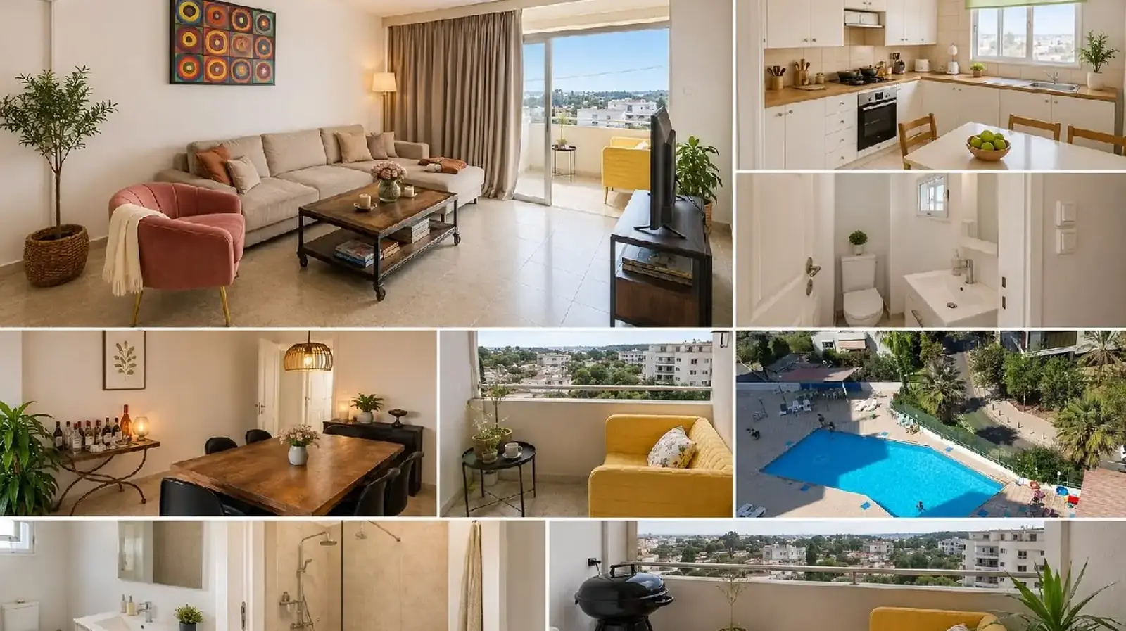 3-bedroom apartment to rent in Agioi Omologites