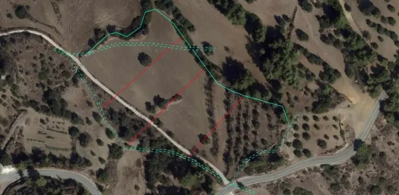 Agricultural Field 4500 m² in Lysos
