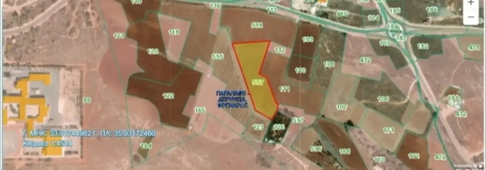 Agricultural Field 6689 m² in Frenaros