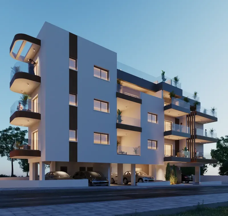 2-bedroom apartment for sale in Aradippou - Agios Fanourios
