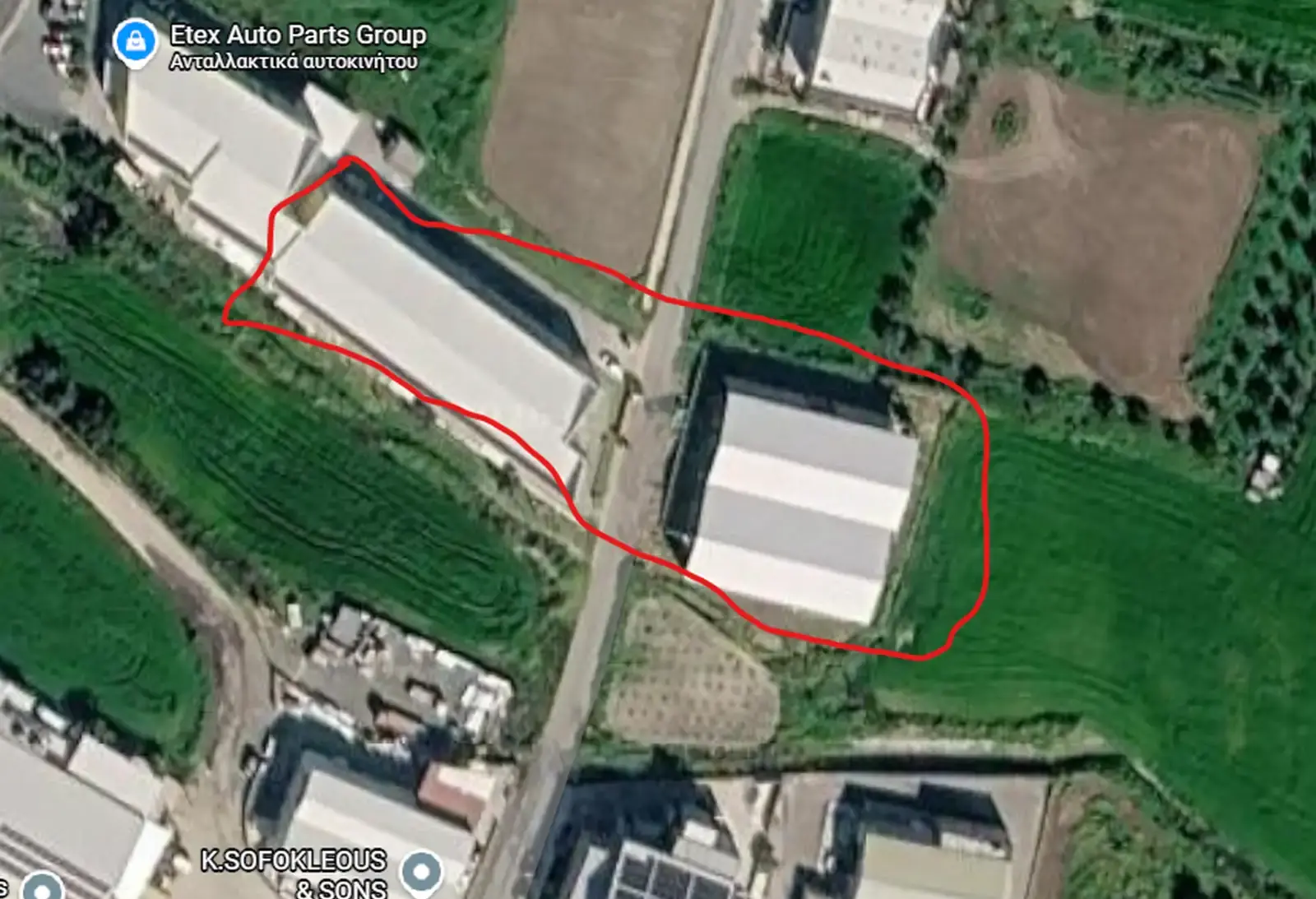 Industrial warehouses in Alampra