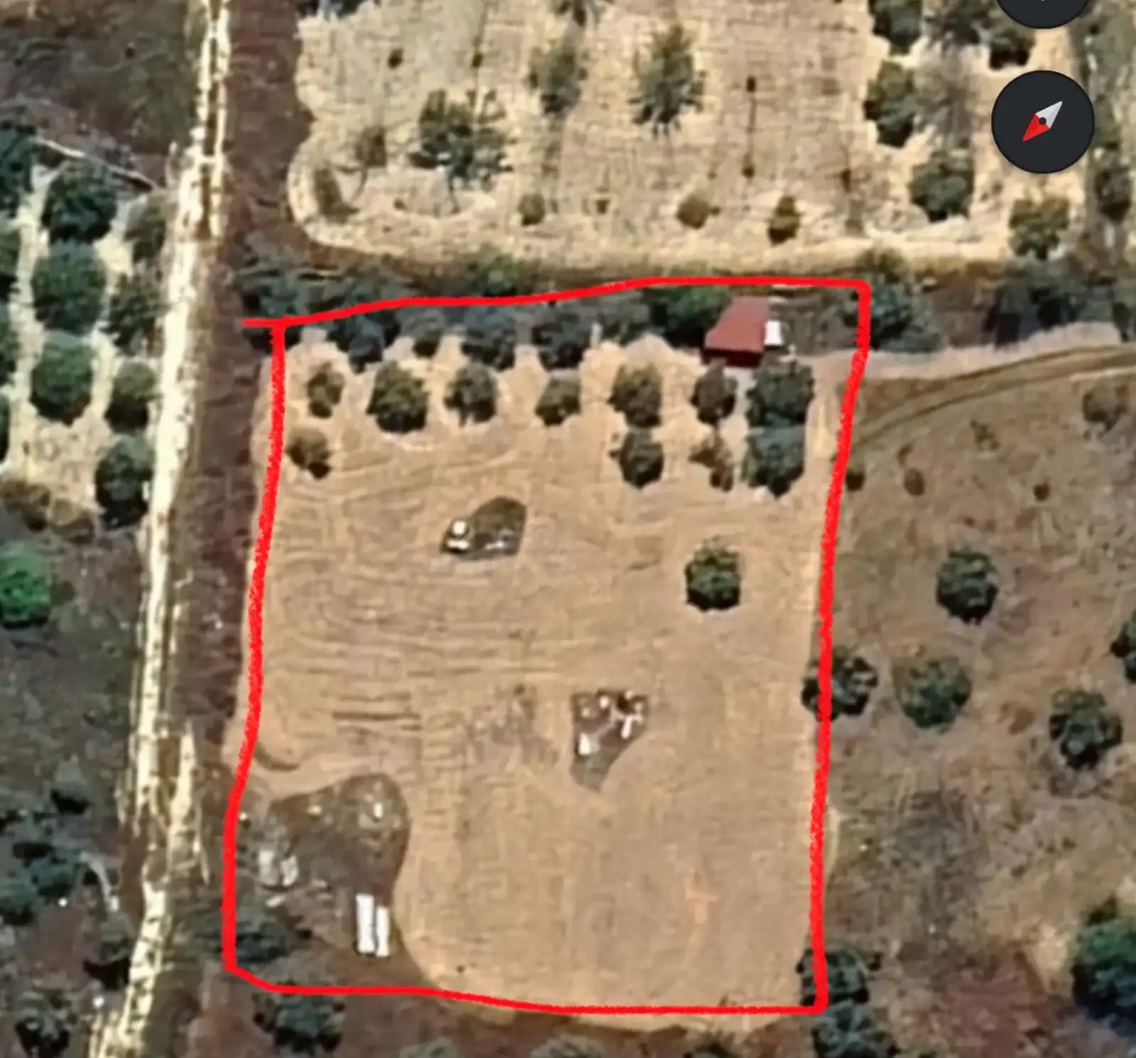 Residential Field 1673 m² in Monagri