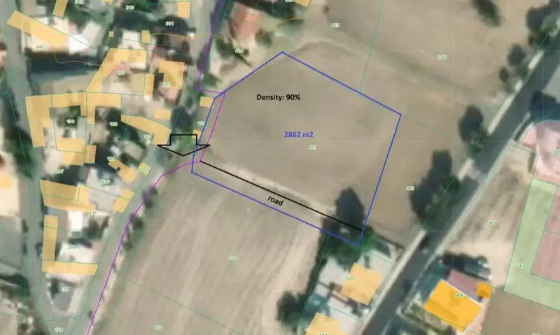 Residential Plot 2862 m² in Pyla