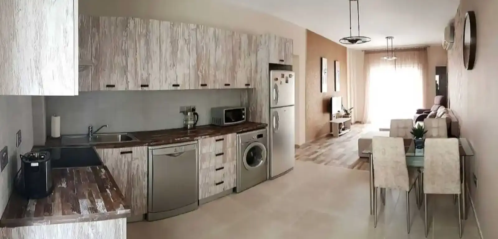 Modern 2 bd.ap.on the sea by the owner in Germasogeia Tourist Area