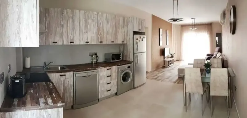 Modern 2 bd.ap.on the sea by the owner in Germasogeia Tourist Area
