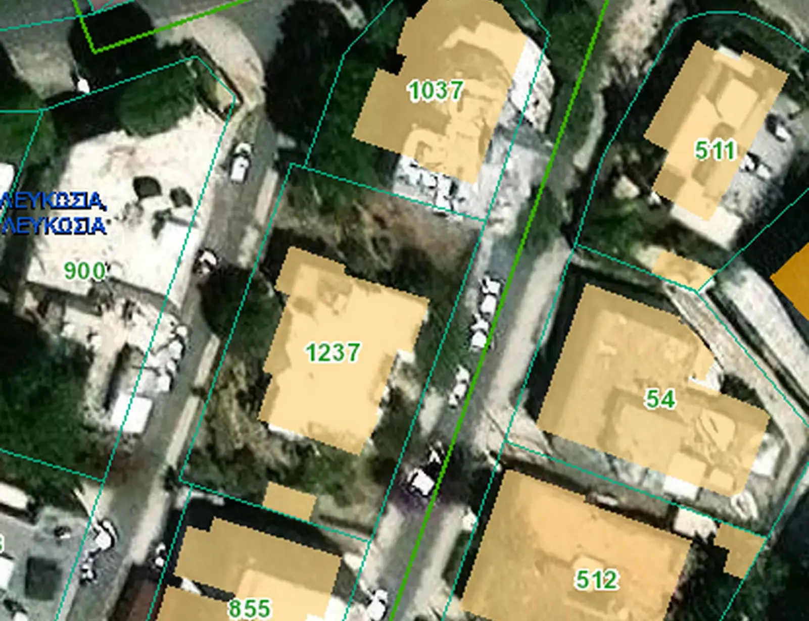 Residential Plot 1092 m² in Trypiotis