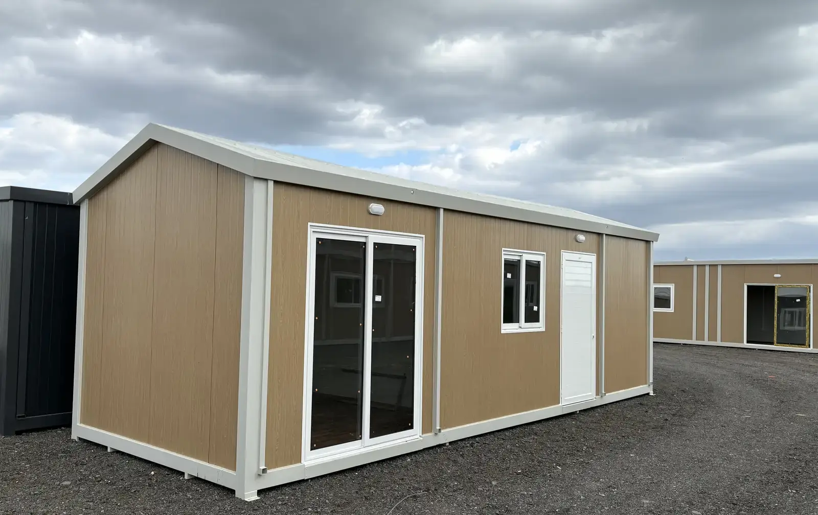 Prefab house 8x3 1 bed in Dromolaxia